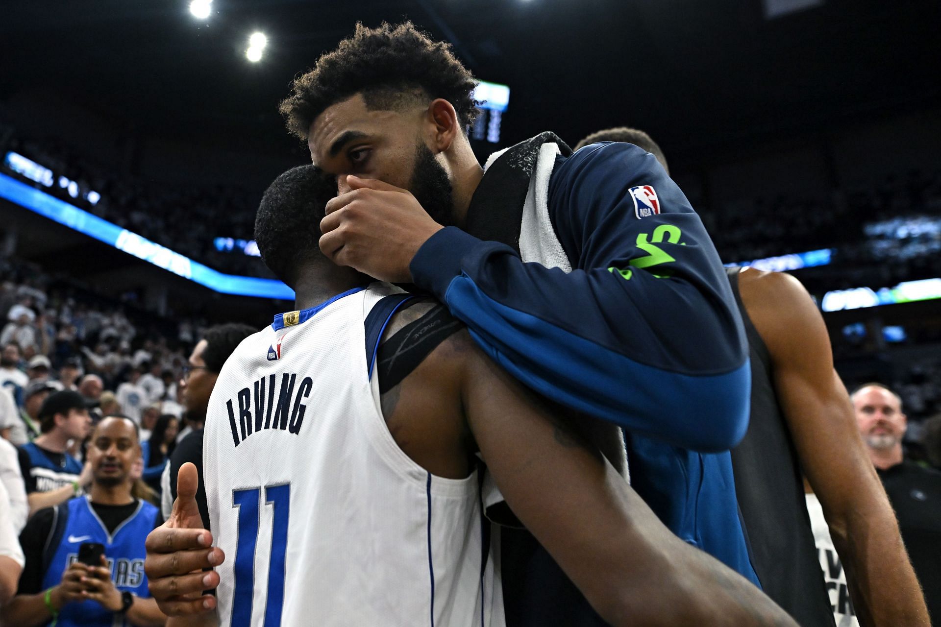 Kyrie Irving and Karl-Anthony Towns grew up in New Jersey. (Photo: GETTY)